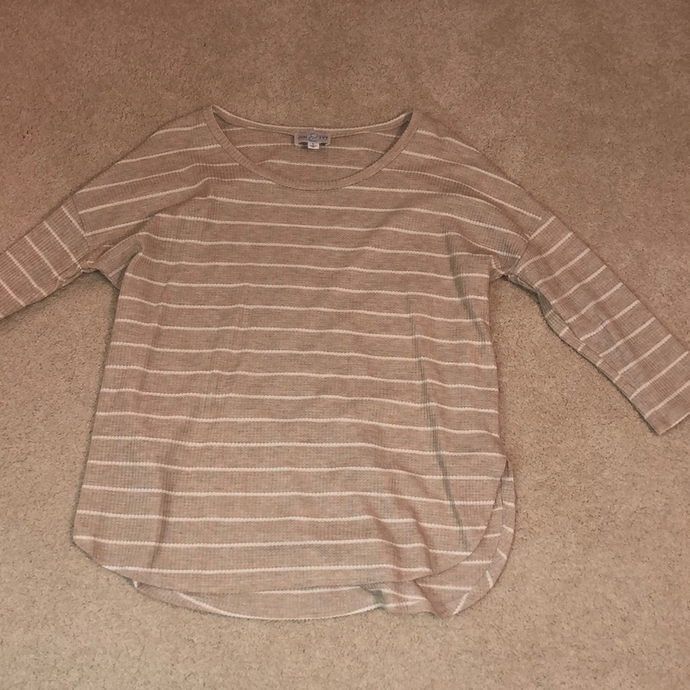 NEVER WORN Jun and Ivy striped light sweater!!